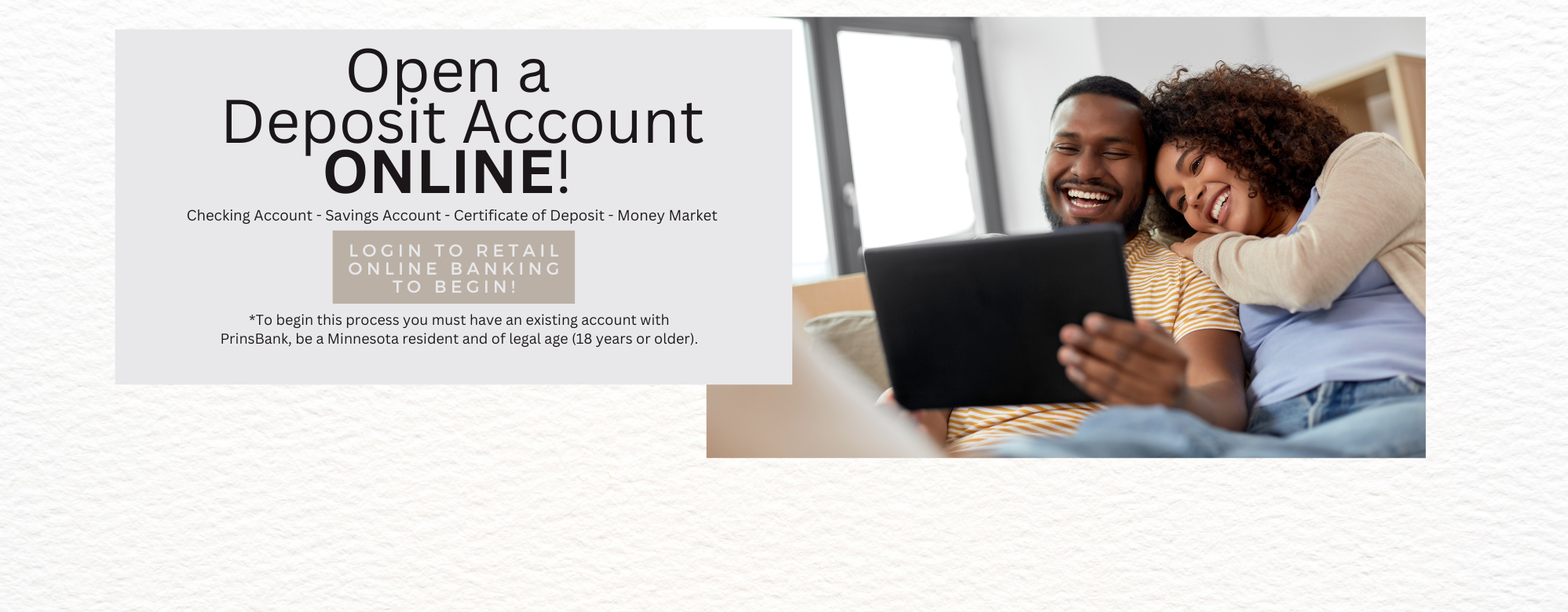 Open New Account Online